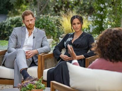人種差別問題のほか、キャサリン妃とメーガンさんの「確執」についても語られた(gettyimages)