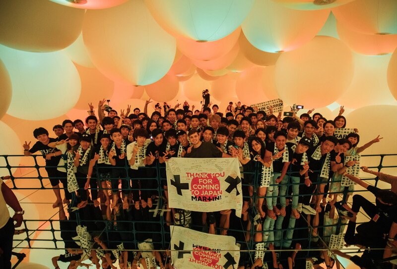 マーティン・ギャリックス、日本初のファン・イベントをチームラボプラネッツで開催