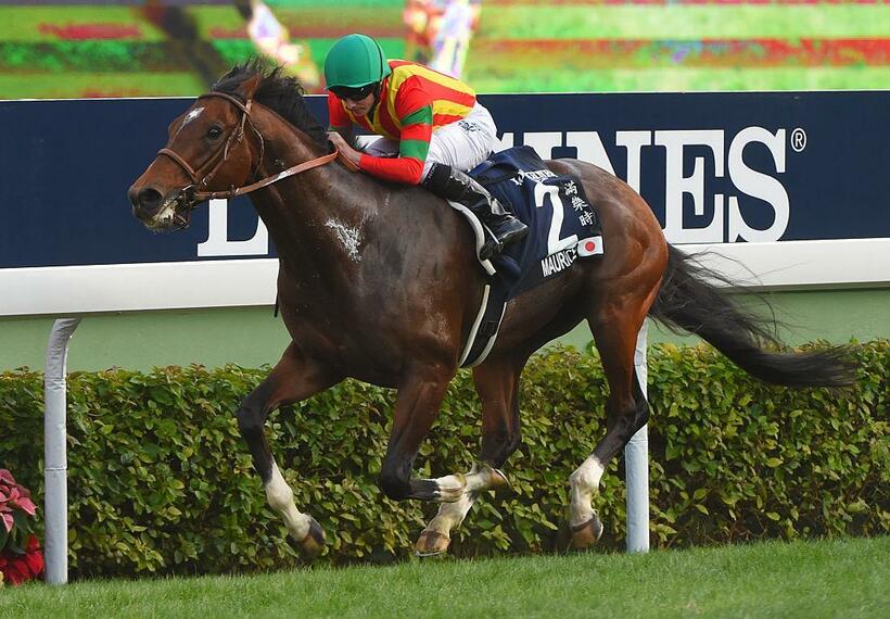 JRAの年度代表馬まで上り詰めたモーリス（写真／gettyimages）