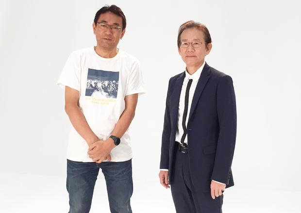 周防正行監督（右）と、脚本家の片島章三さん