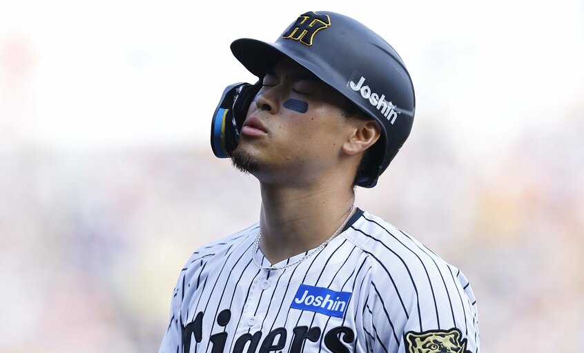 阪神・佐藤輝明(日刊スポーツ)