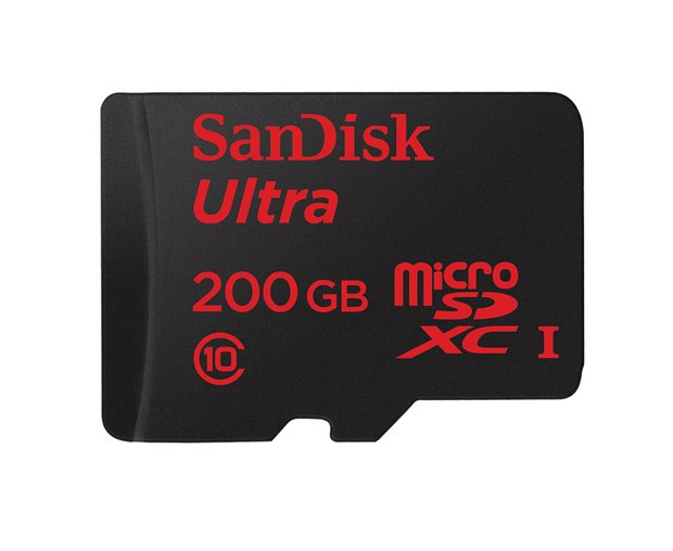 「サンディスク ウルトラ プレミアムエディション microSDXC UHS-Iカード」