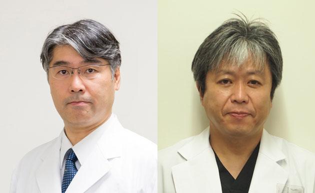 青山龍馬医師(左)、新井嘉容医師(右)