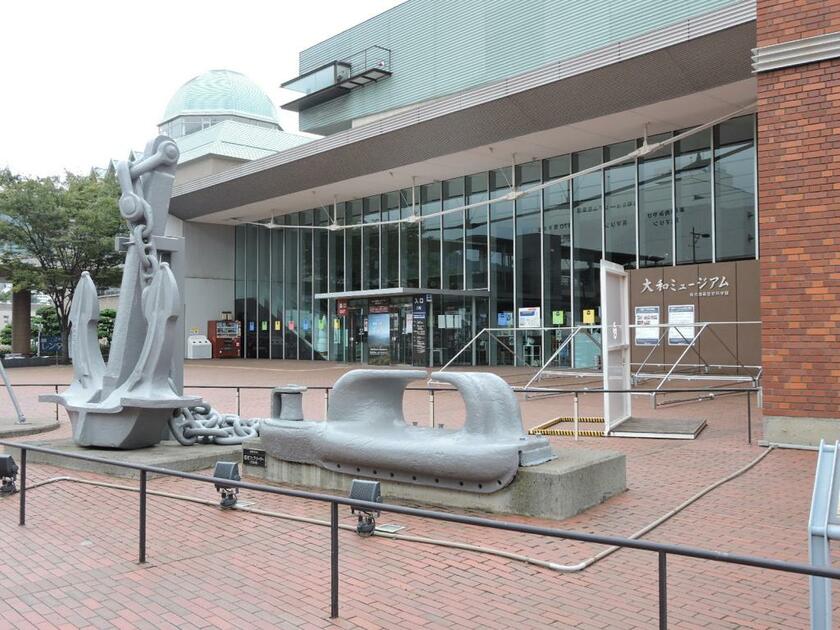 大和ミュージアムには「戦艦大和」１０分の１の模型がある（撮影／水澤薫）