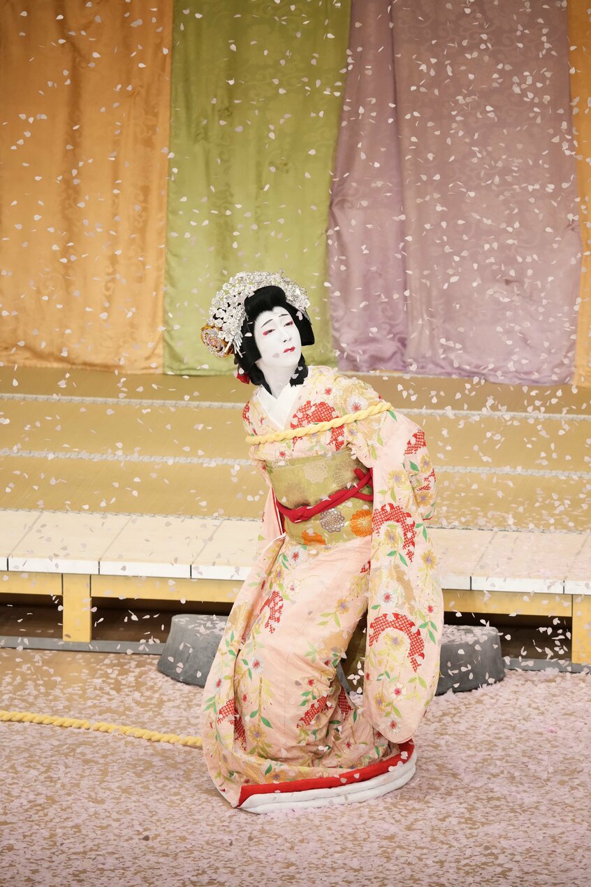 2023年9月、東京・歌舞伎座で「祇園祭礼信仰記 金閣寺」に出演。「雪姫」を演じた中村米吉さん(photo ©松竹)