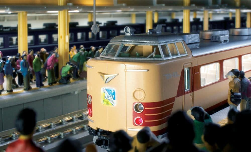 都市風景模型 ジオラマゴジラ鉄道Nゲージ