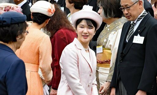 愛子さまの園遊会デビューは「遊び心」パール　清楚でフレッシュな気品にあった装い