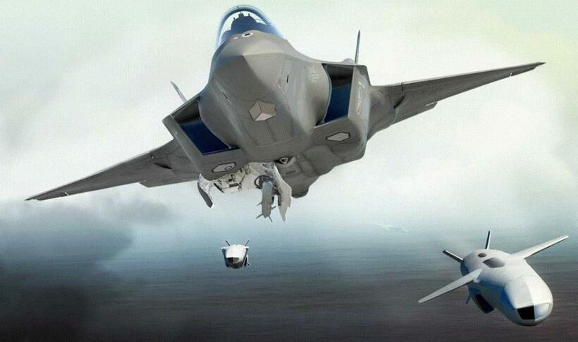 F35戦闘機から発射される射程500キロの「JSM」（写真：KONGSBERG社のHPから）