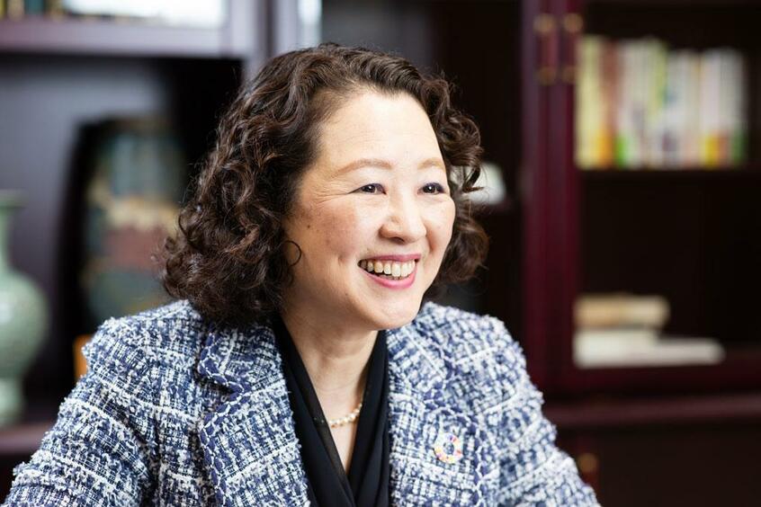 連合・芳野友子会長 (撮影/大野洋介)