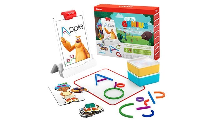 Osmo(オズモ) リトル ジーニアス スターターキットiPadとパーツを使い、手を動かしながら対話的に学べる。思わず夢中になるうちに、英語や発想力の素地とセンスを育む。●対象年齢:3~5歳 ●価格:10,800円(税込)