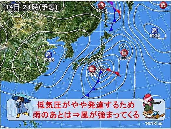 予想天気図