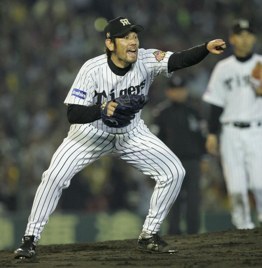 阪神時代の下柳剛　（ｃ）朝日新聞社