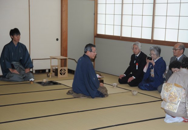 312回となる林義牧派遠州流茶道の義士忌茶会