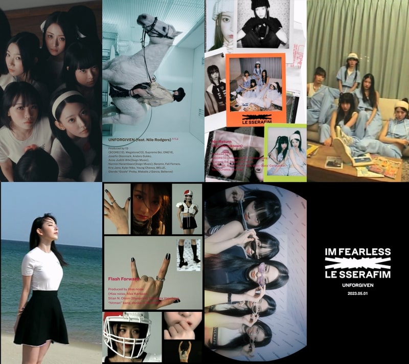 LE SSERAFIM、1stアルバム『UNFORGIVEN』ハイライトメドレー映像を公開　カムバックショーの配信も決定