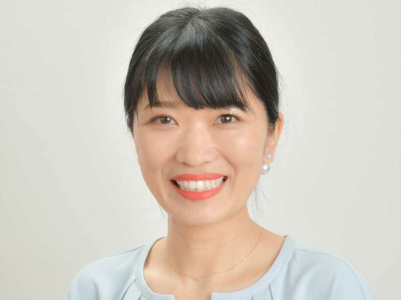 山田千穂さん（撮影／渡辺利博）