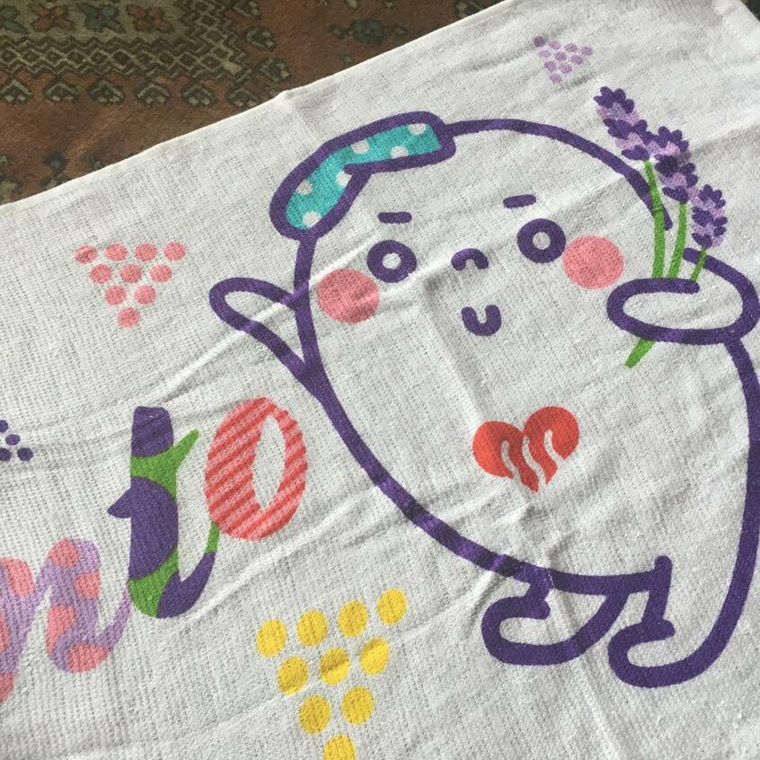 銭湯の日(10月10日)に銭湯で配られるゆっポくんタオルを今年もゲット。これで1年のタオル安泰(写真:本人提供)
