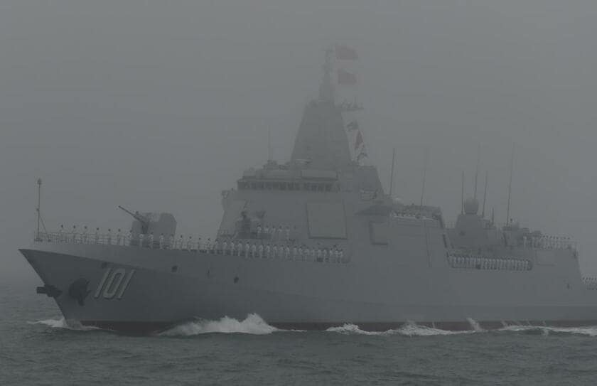 大型ミサイル駆逐艦「南昌」
