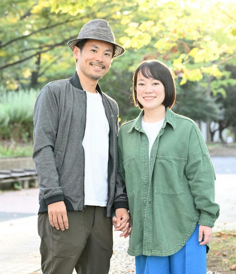 茂木健太さんと工藤里紗さん（photo　篠塚ようこ）