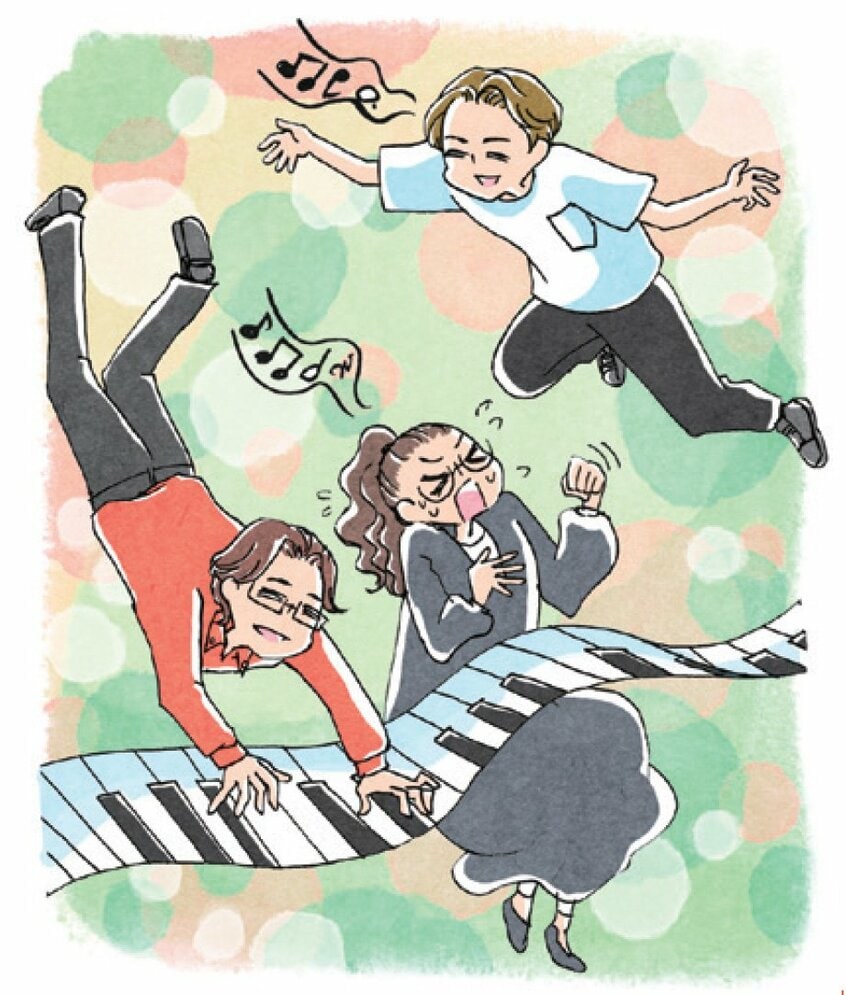 生放送で自分が訳した曲歌ってみた(イラスト:サヲリブラウン)