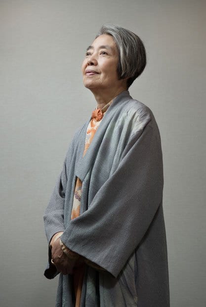 俳優樹木希林きき・きりん／１９４３年、東京都出身。６１年に文学座に入り、６４年、森繁久彌主演のドラマ「七人の孫」に出演。７４年、ドラマ「寺内貫太郎一家」で貫太郎の実母を演じる。その後映画に主軸を移し、「東京タワー　オカンとボクと、時々、オトン」（２００７年）、「歩いても　歩いても」（０８年）、「悪人」（１０年）、「わが母の記」（１２年）、「駆込み女と駆出し男」「あん」（ともに１５年）など多数の作品に出演。映画「海よりもまだ深く」は５月２１日に全国公開予定（撮影／写真部・堀内慶太郎）