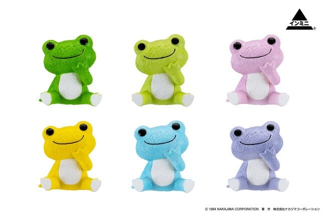写真・図版（1枚目）| 【かえるのピクルス】の「インテリアミニフィギュア」が100円ショップ『Can★Do』にて7月下旬より発売！