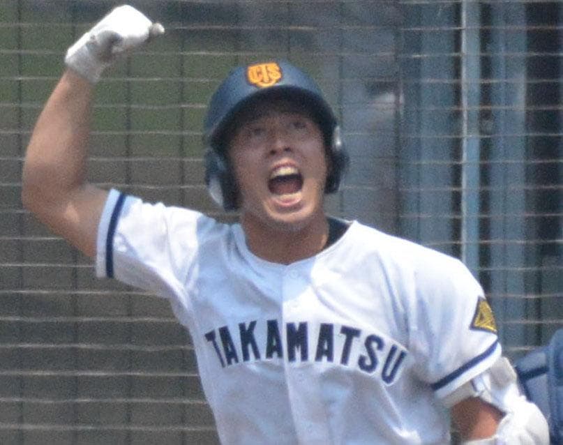 高松商の浅野翔吾