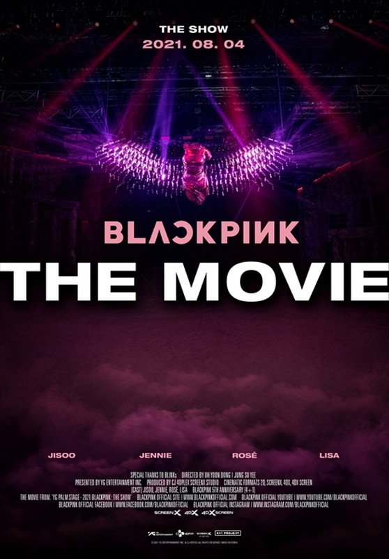 BLACKPINKの映画『BLACKPINK THE MOVIE』、ライブ映像やインタビューなど収めた予告編公開