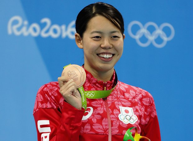 ロンドン五輪に続き、2大会連続で銅メダルを獲得した星奈津美。（写真:Getty Images）