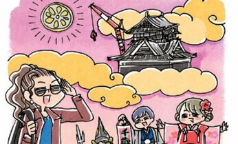 「あれから7年、念願の熊本城は美しかった 映像で見るのと肉眼では大違い」ジェーン・スー
