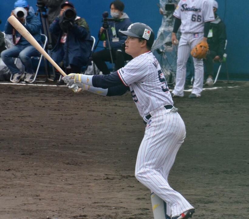 最有力候補の村上宗隆